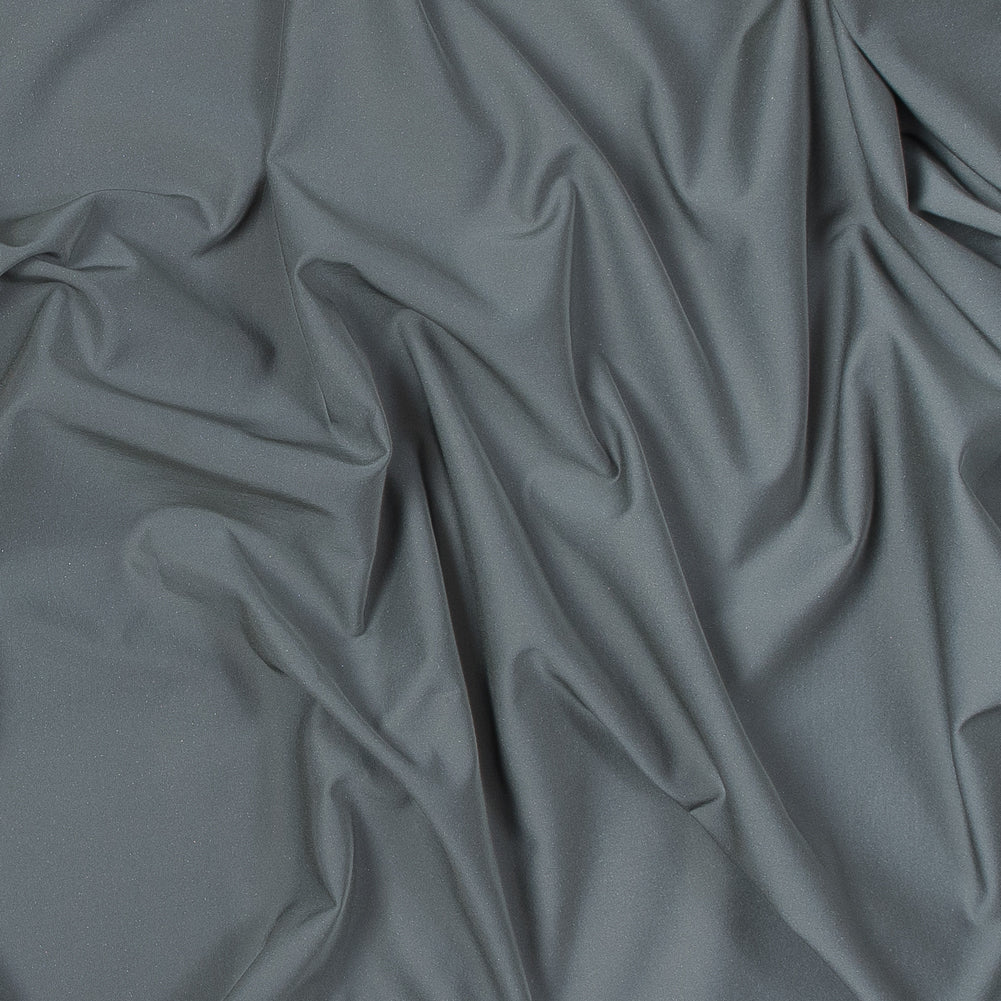Silver on Black Fleece-Backed Reflective Fabric Silver on Black Fleece-Backed Reflective Fabric
