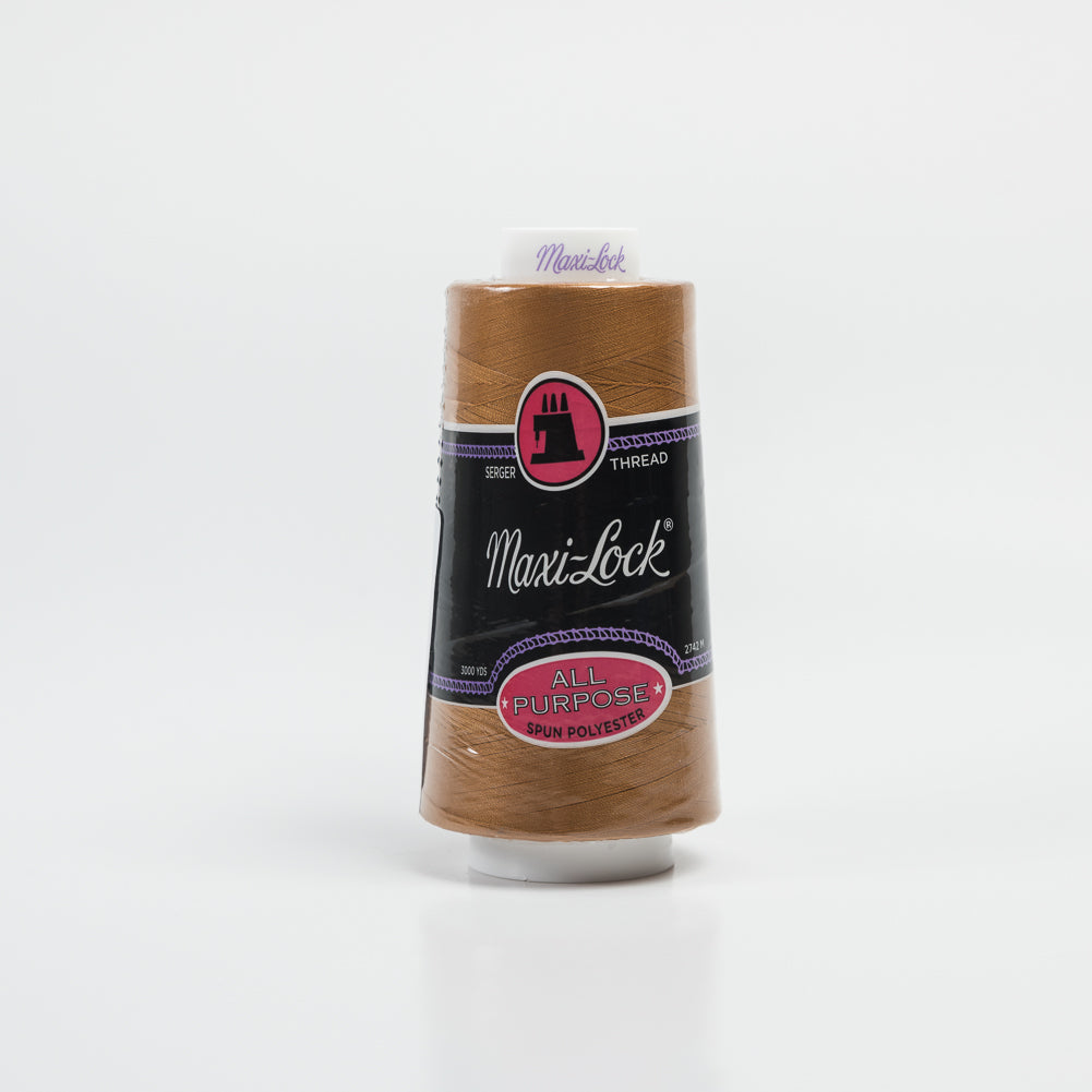 Maxi-Lock Serger Thread 3000yds - Blue Jean Gold Maxi-Lock Serger Thread 3000yds - Blue Jean Gold