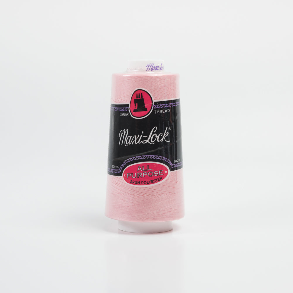 Maxi-Lock Serger Thread 3000yds - Medium Pink Maxi-Lock Serger Thread 3000yds - Medium Pink