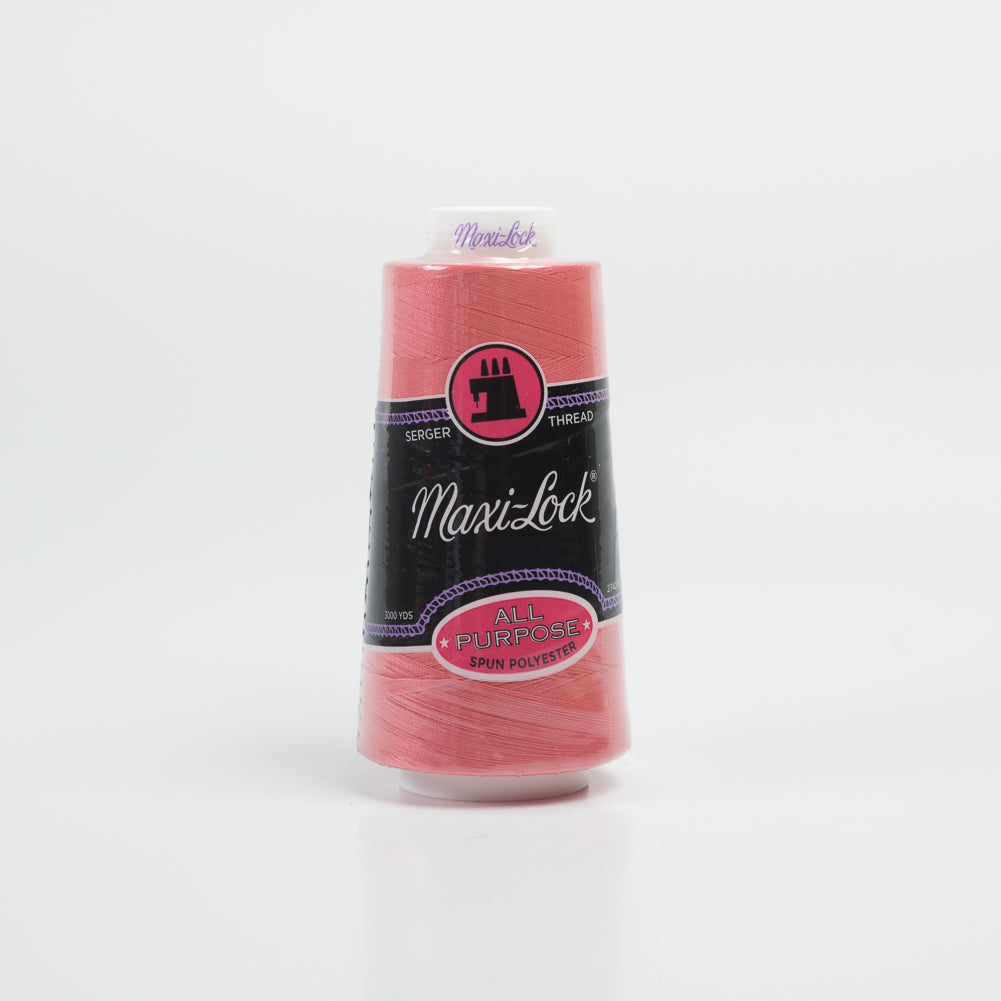 Maxi-Lock Serger Thread 3000yds - Pink Coral Maxi-Lock Serger Thread 3000yds - Pink Coral