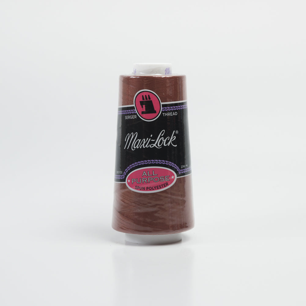 Maxi-Lock Serger Thread 3000yds - Cinnamon Maxi-Lock Serger Thread 3000yds - Cinnamon