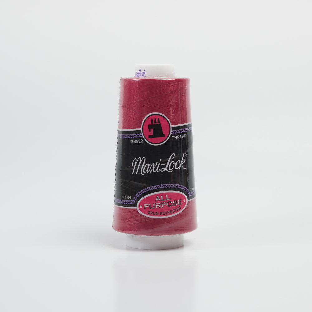 Maxi-Lock Serger Thread 3000yds - Garnet Maxi-Lock Serger Thread 3000yds - Garnet
