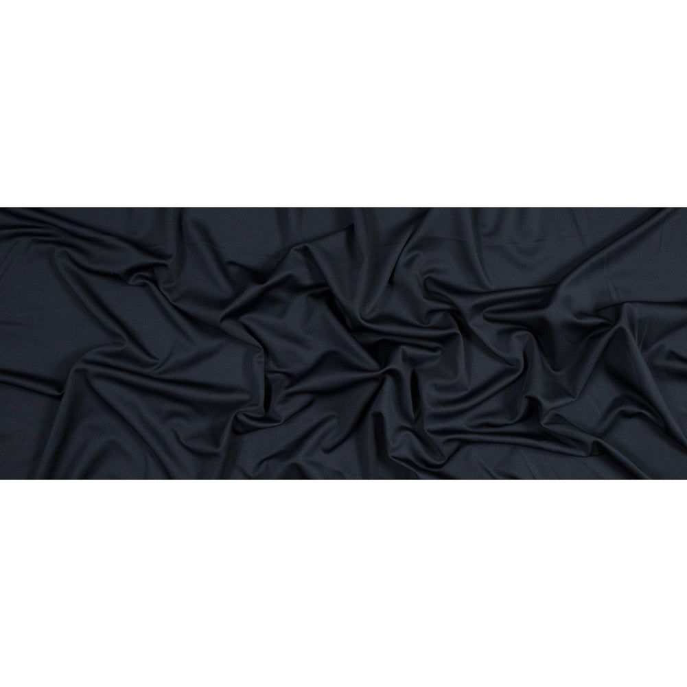 Italian Navy Stretch Jersey Crepe Folded Italian Navy Stretch Jersey Crepe Folded