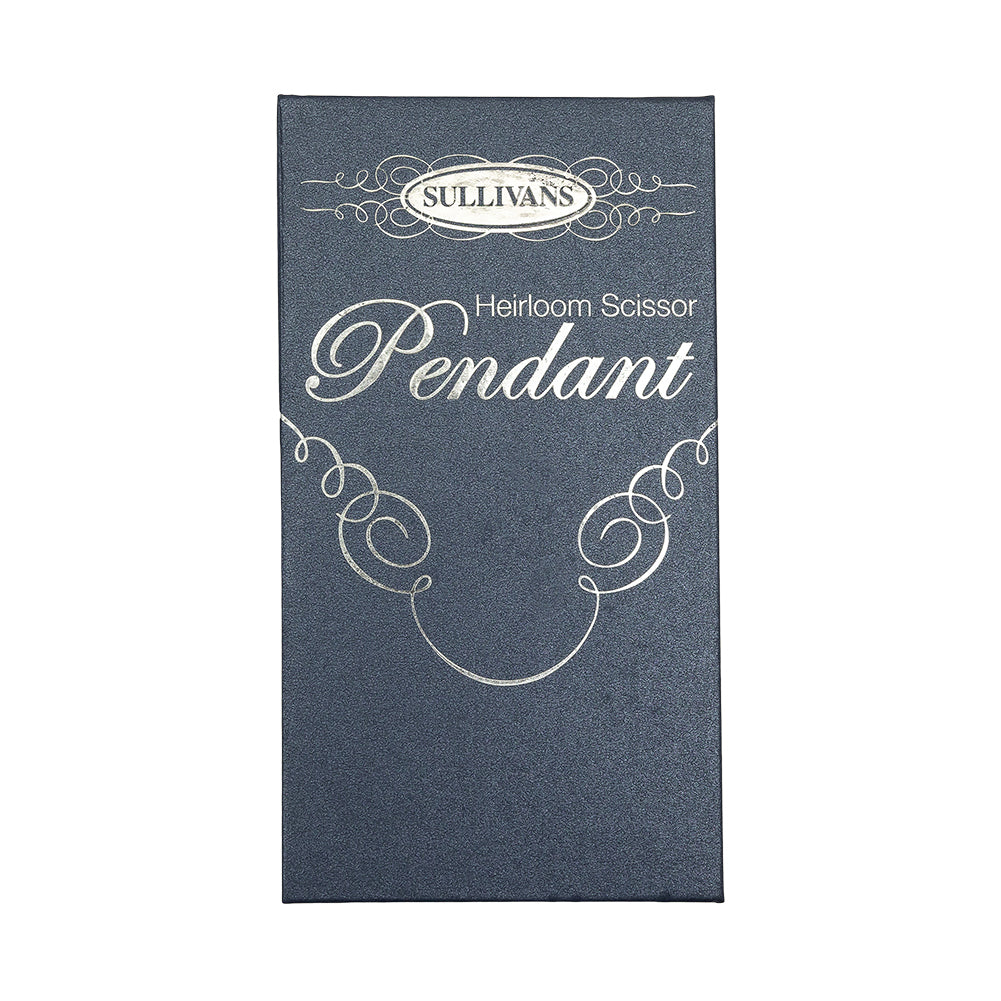 Sullivan's Silver Heirloom 3.5" Scissor Pendant Full Sullivan's Silver Heirloom 3.5" Scissor Pendant Full