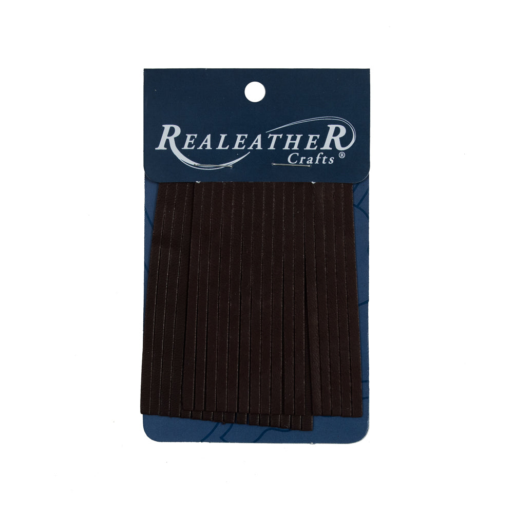 Realeather Chocolate Deerskin Fringe Trim Realeather Chocolate Deerskin Fringe Trim