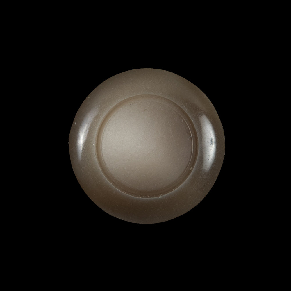 Brown Plastic Self Shank Button - 36L/23mm Brown Plastic Self Shank Button - 36L/23mm