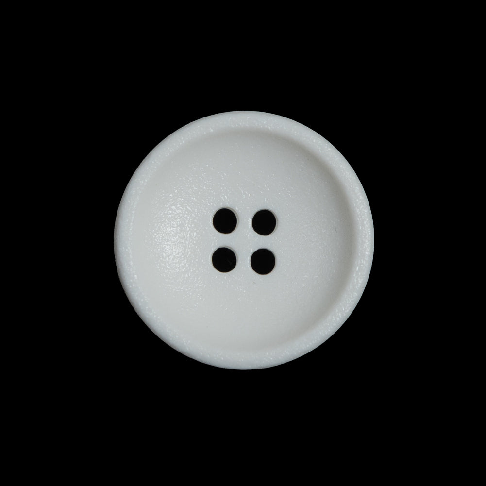 White Plastic 4-Hole Button - 36L/23mm White Plastic 4-Hole Button - 36L/23mm