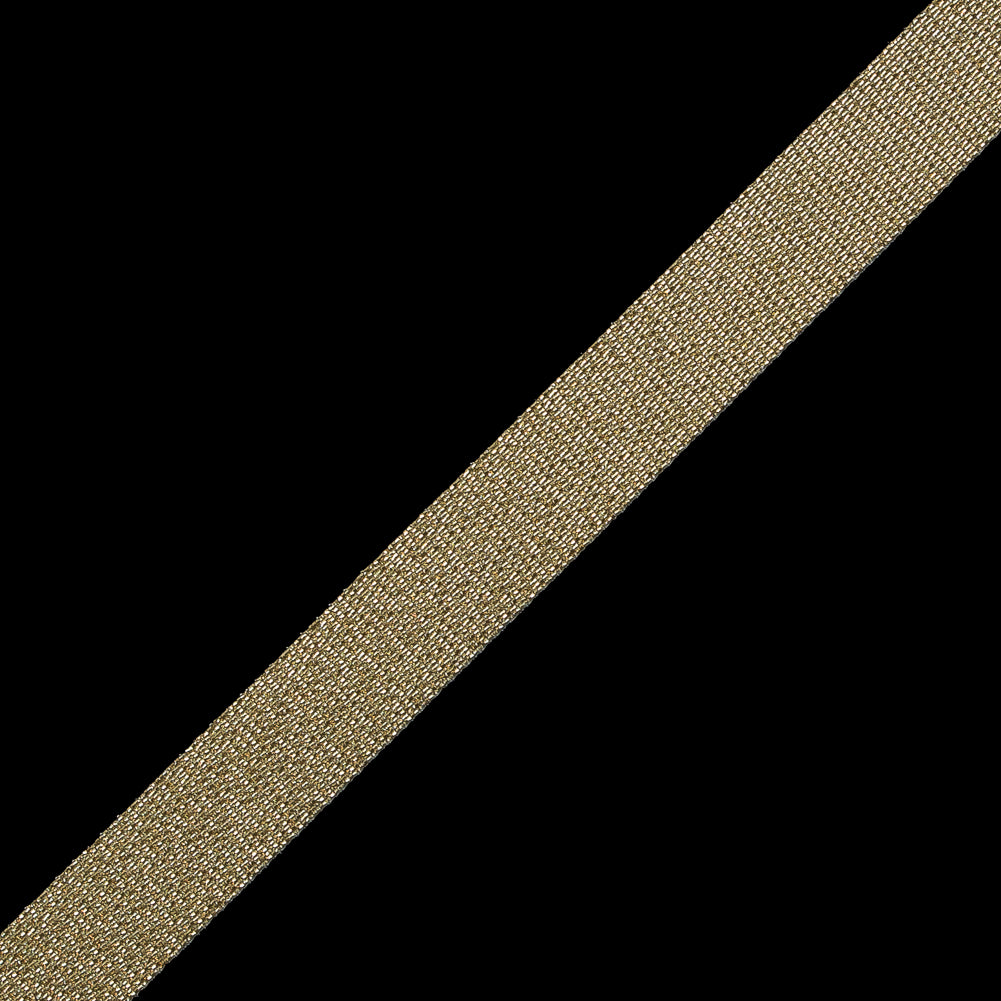 Gold Metallic Ribbon - 0.5" Detail Gold Metallic Ribbon - 0.5" Detail