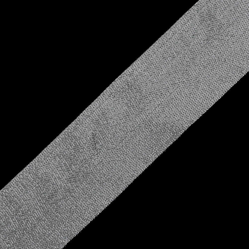 Silver Metallic Ribbon - 1.5" Detail Silver Metallic Ribbon - 1.5" Detail