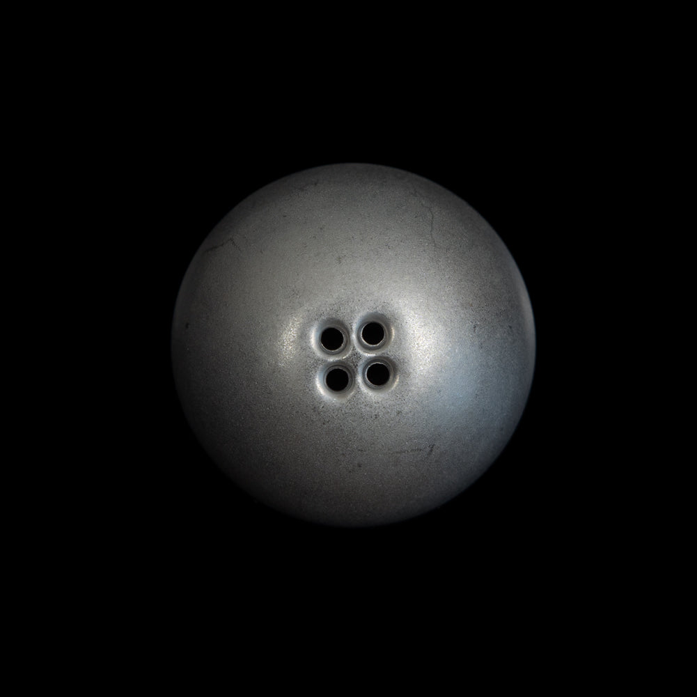 Silver Metal Dome Button - 36L/23mm Silver Metal Dome Button - 36L/23mm