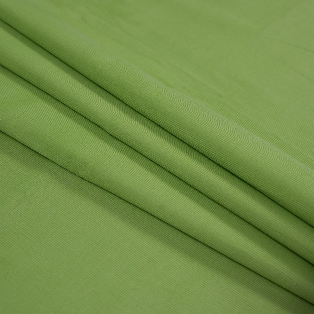 Featherwale Cotton Corduroy - Limelight Green - Dawn Collection Detail Featherwale Cotton Corduroy - Limelight Green - Dawn Collection Detail