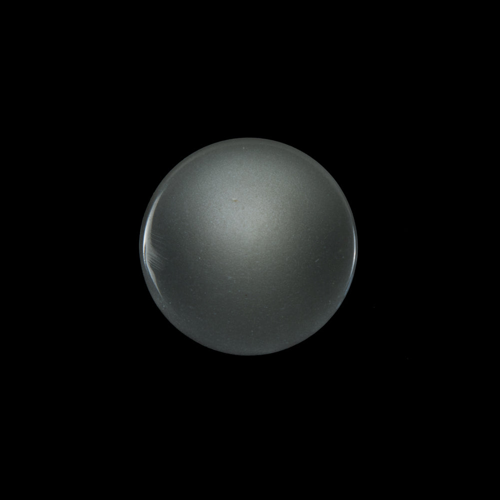 Italian Light Gray Flat Shank Back Button - 28L/18mm Italian Light Gray Flat Shank Back Button - 28L/18mm