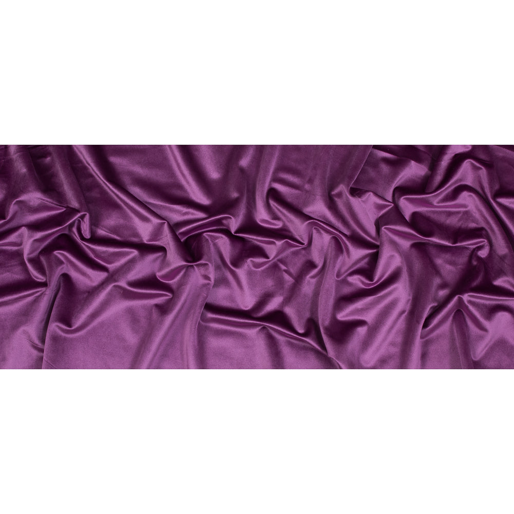 Polyester Velvet - Orchid Purple - Helene Collection Folded Polyester Velvet - Orchid Purple - Helene Collection Folded
