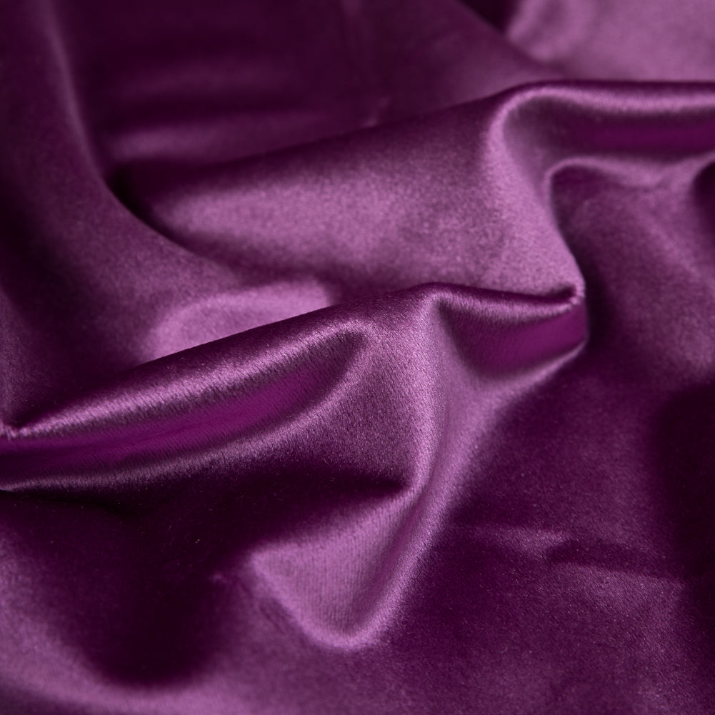 Polyester Velvet - Orchid Purple - Helene Collection Full Polyester Velvet - Orchid Purple - Helene Collection Full