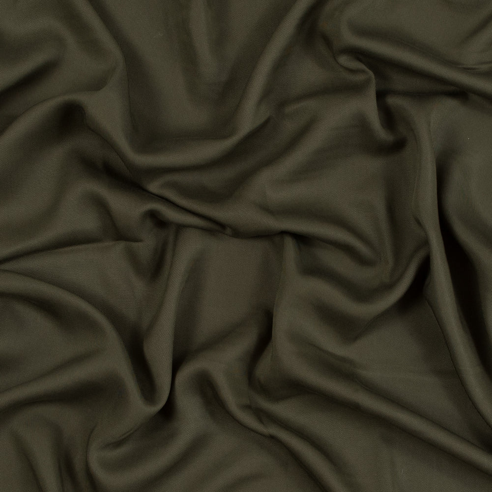 Tencel Twill - Army Green - Brooke Collection Tencel Twill - Army Green - Brooke Collection