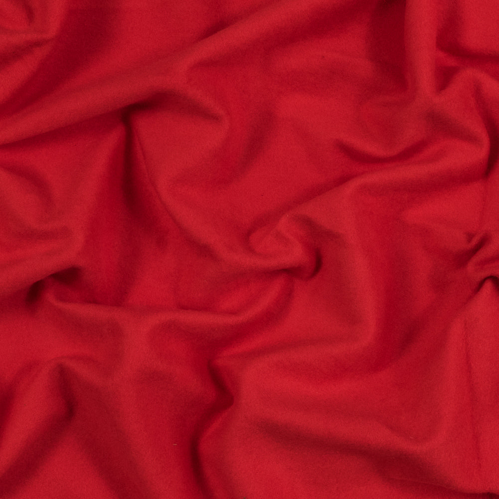 Fleece-Backed Stretch Cotton Knit - Red - Cecil Collection Fleece-Backed Stretch Cotton Knit - Red - Cecil Collection