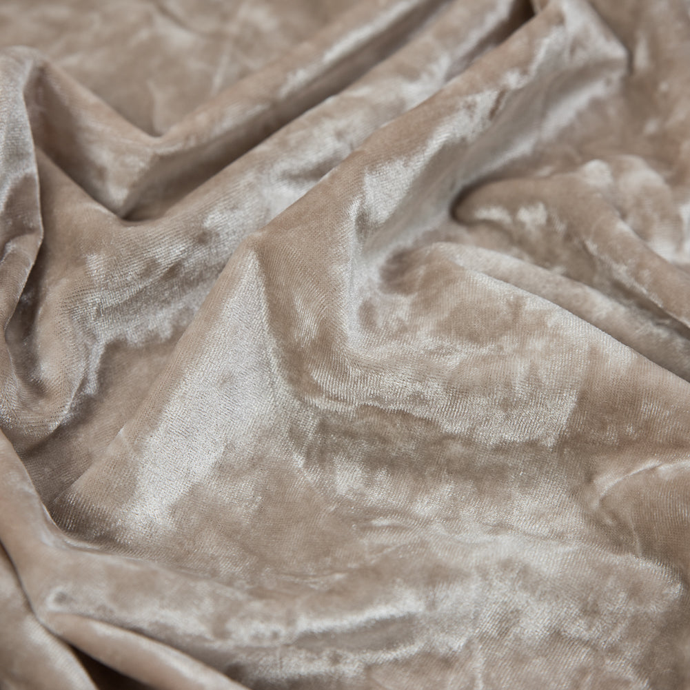 Crushed Velour - Moonbeam - Auguste Collection Full Crushed Velour - Moonbeam - Auguste Collection Full