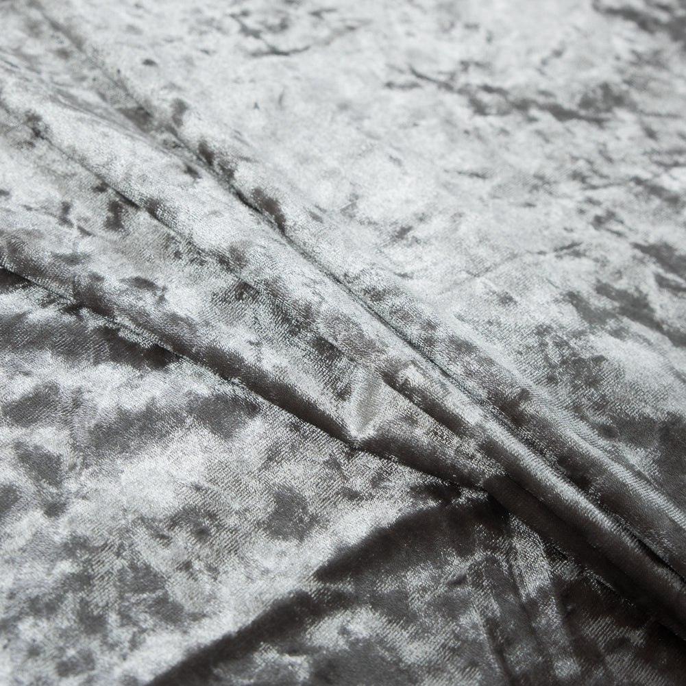 Crushed Velour - Gray Violet - Auguste Collection Detail Crushed Velour - Gray Violet - Auguste Collection Detail