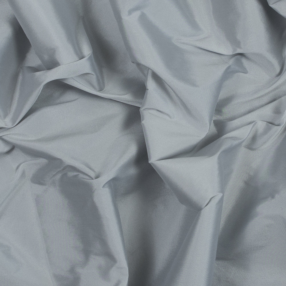Polyester Taffeta - Plain Dyed Silver - Bellamy Collection Polyester Taffeta - Plain Dyed Silver - Bellamy Collection