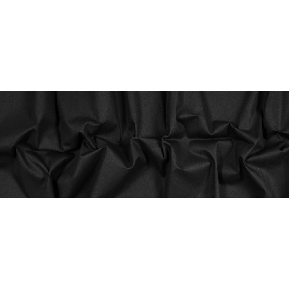 Brushed Cotton Duvetyne 12oz - Black Folded Brushed Cotton Duvetyne 12oz - Black Folded