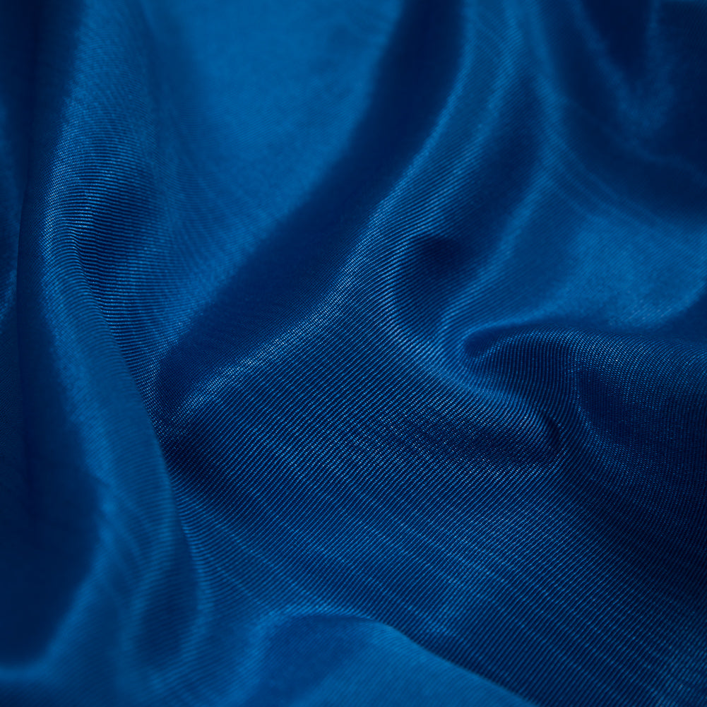 Polyester Moire Bengaline - Ultra Royal - Florence Collection Detail Polyester Moire Bengaline - Ultra Royal - Florence Collection Detail