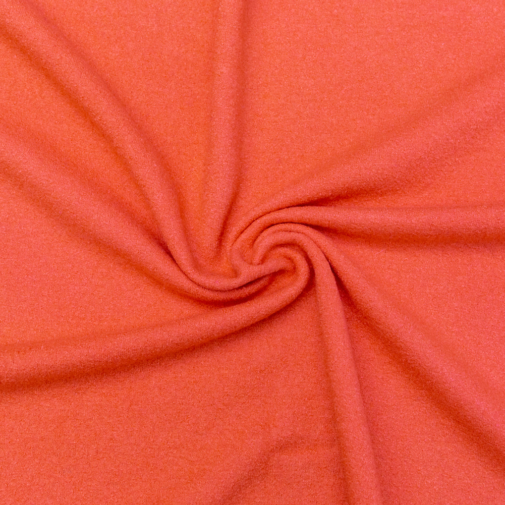 Boiled Wool Coating Fabric - Salmon - Ketil Collection Boiled Wool Coating Fabric - Salmon - Ketil Collection