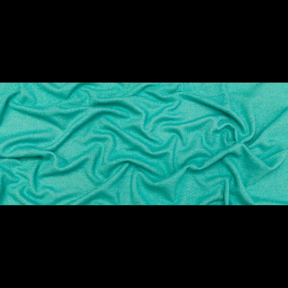Boiled Wool Coating Fabric - Mint Green - Ketil Collection Folded Boiled Wool Coating Fabric - Mint Green - Ketil Collection Folded