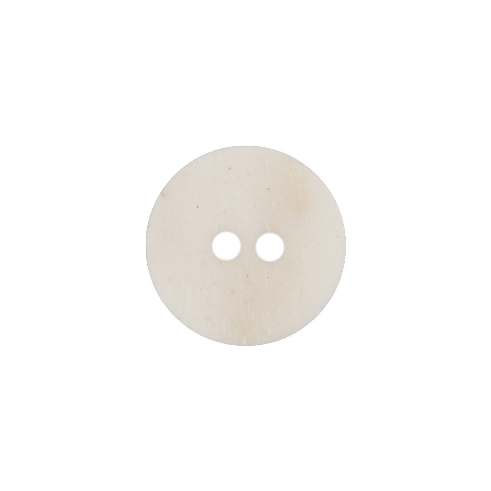 Bone White Etched Horn Coat Button - 25L/16mm Detail Bone White Etched Horn Coat Button - 25L/16mm Detail