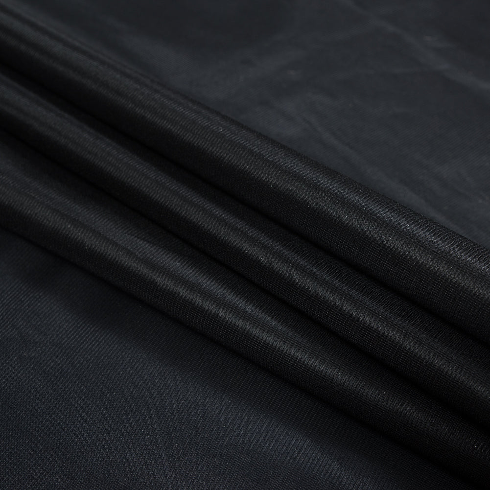 Black Knit Fusible Interlining Folded Black Knit Fusible Interlining Folded