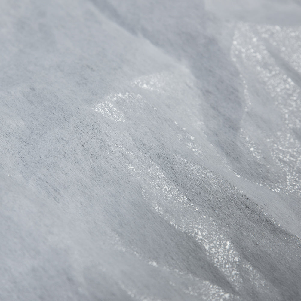 Stiff White Non-Woven Interlining Detail Stiff White Non-Woven Interlining Detail