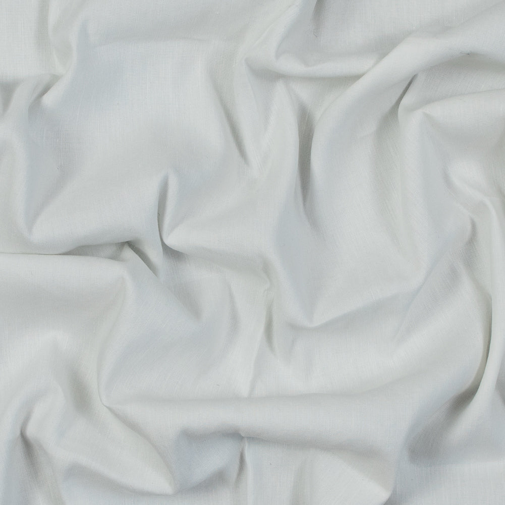 Stretch Linen Woven - Ivory - Asturias Collection Stretch Linen Woven - Ivory - Asturias Collection