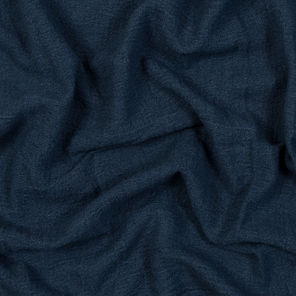 Linen Crepe - Indigo - Pisek Collection Linen Crepe - Indigo - Pisek Collection