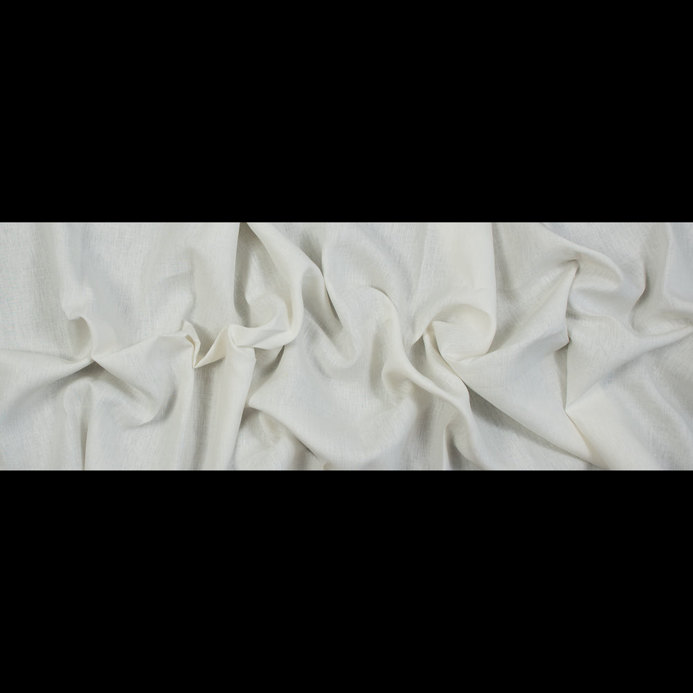 Medium Weight Linen Woven 118" - Vanilla - Ostrava Collection Folded Medium Weight Linen Woven 118" - Vanilla - Ostrava Collection Folded
