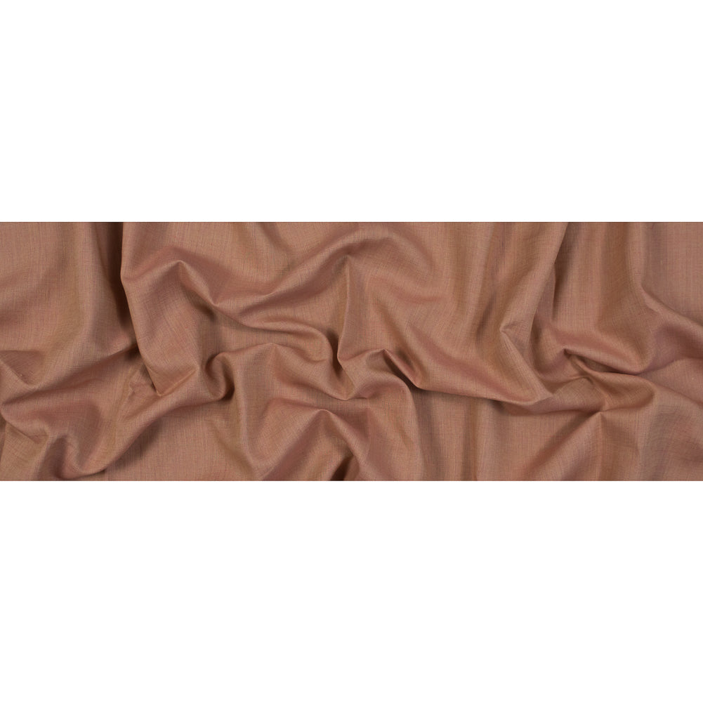 Two-Tone Linen Woven - Tan and Brick - Sanremo Collection Folded Two-Tone Linen Woven - Tan and Brick - Sanremo Collection Folded