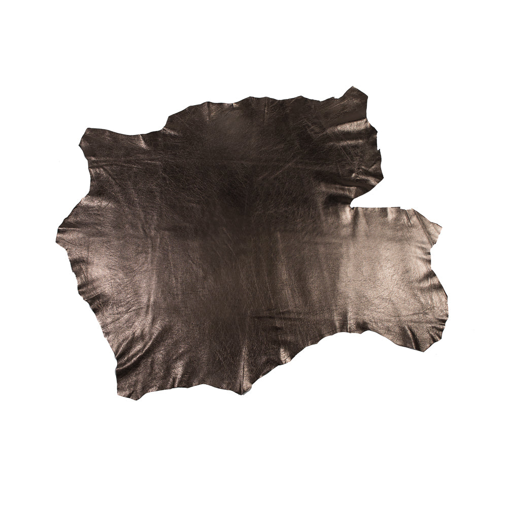 Medium Metallic Antique Gold Foil Lamb Leather Medium Metallic Antique Gold Foil Lamb Leather