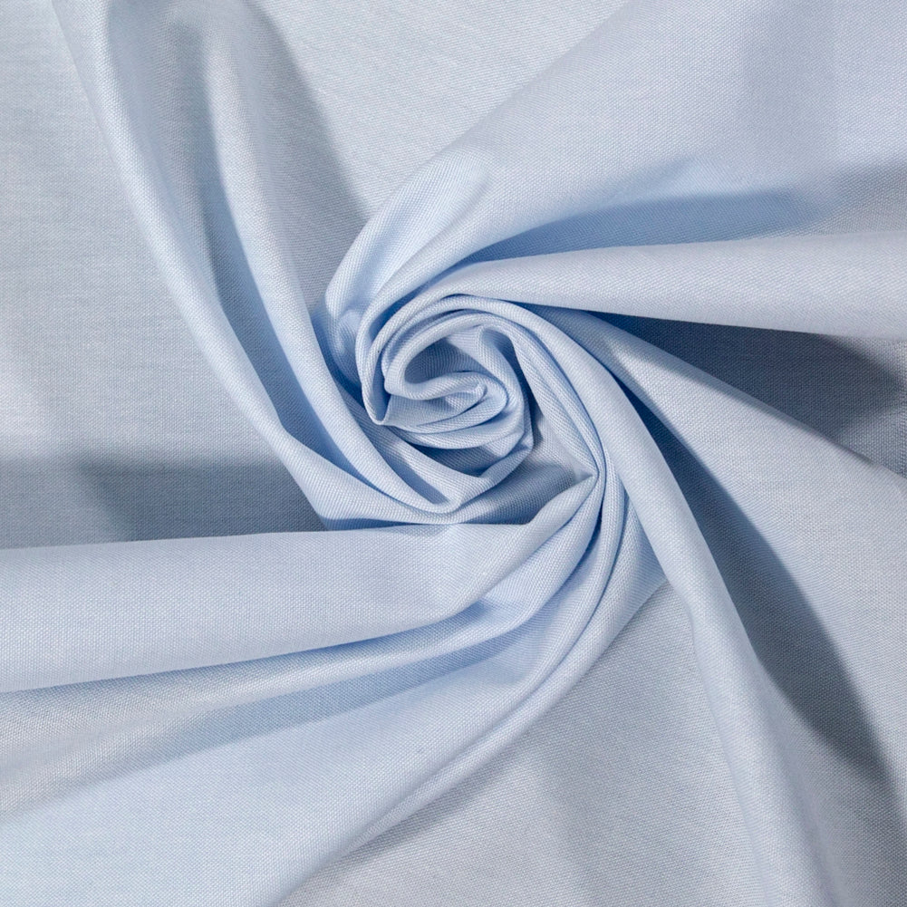 Calendered Organic Cotton Oxford - Blue - Chesterton Collection Calendered Organic Cotton Oxford - Blue - Chesterton Collection
