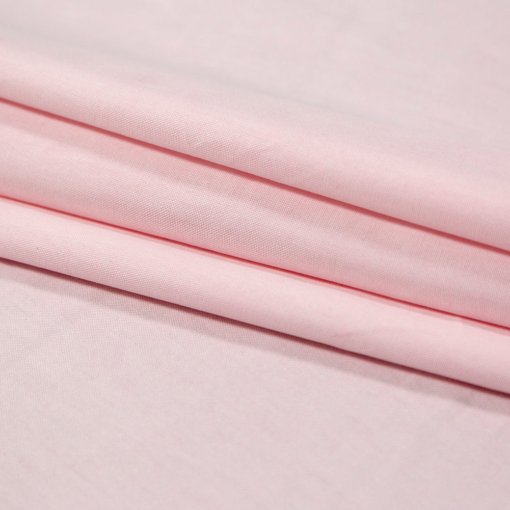 Calendered Organic Cotton Oxford - Pink - Chesterton Collection Detail Calendered Organic Cotton Oxford - Pink - Chesterton Collection Detail