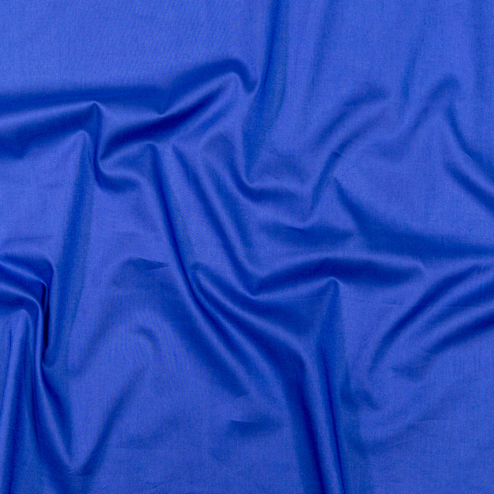 Mercerized Organic Egyptian Cotton Voile - Royal Blue - Toulouse Collection Mercerized Organic Egyptian Cotton Voile - Royal Blue - Toulouse Collection