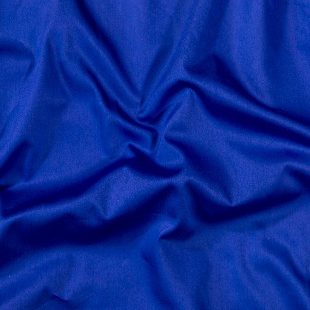 Mercerized Organic Egyptian Cotton Shirting - Royal Blue - Ravello Collection Mercerized Organic Egyptian Cotton Shirting - Royal Blue - Ravello Collection