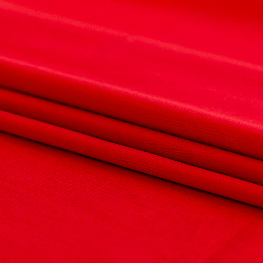 Mercerized Organic Egyptian Cotton Shirting - Red - Ravello Collection Detail Mercerized Organic Egyptian Cotton Shirting - Red - Ravello Collection Detail