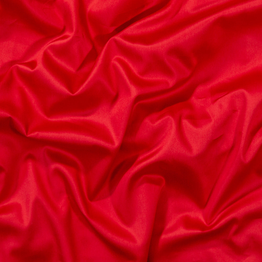 Mercerized Organic Egyptian Cotton Shirting - Red - Ravello Collection Mercerized Organic Egyptian Cotton Shirting - Red - Ravello Collection