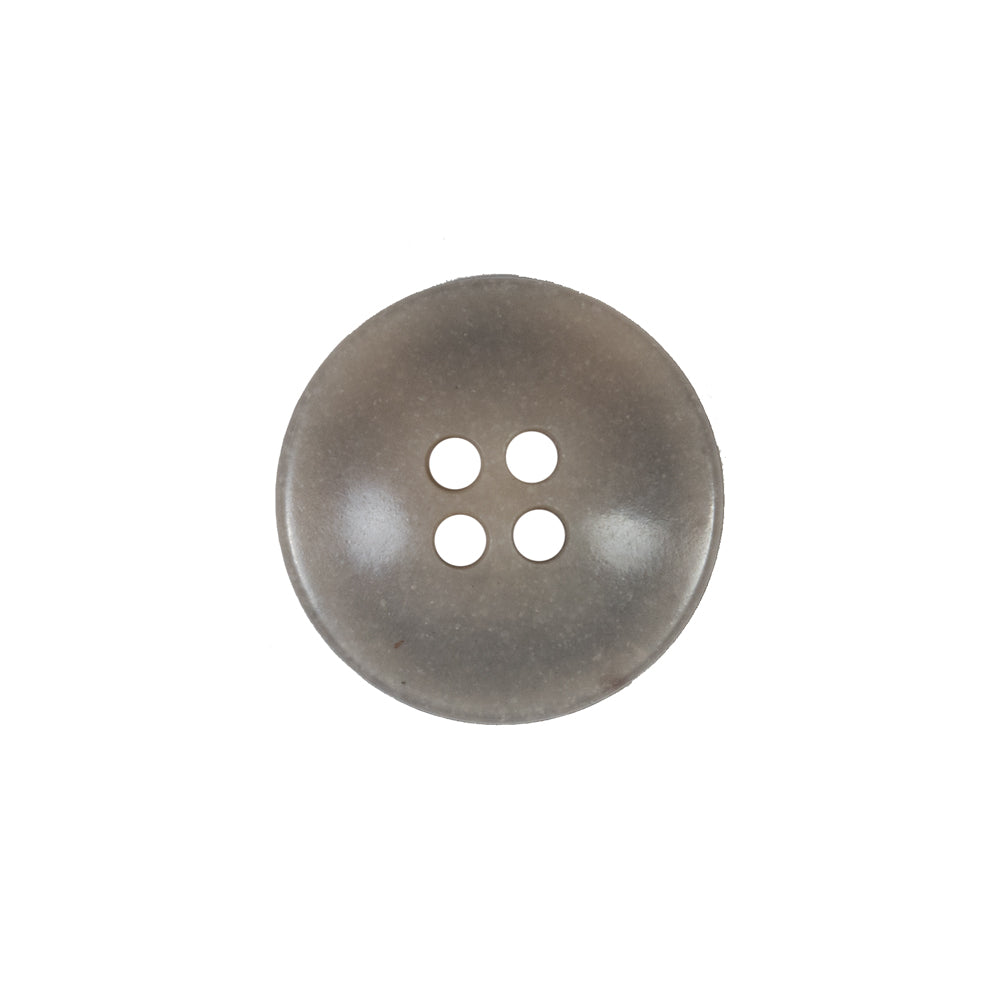 Brown and Beige Plastic 4-Hole Button - 30L/19mm Detail Brown and Beige Plastic 4-Hole Button - 30L/19mm Detail