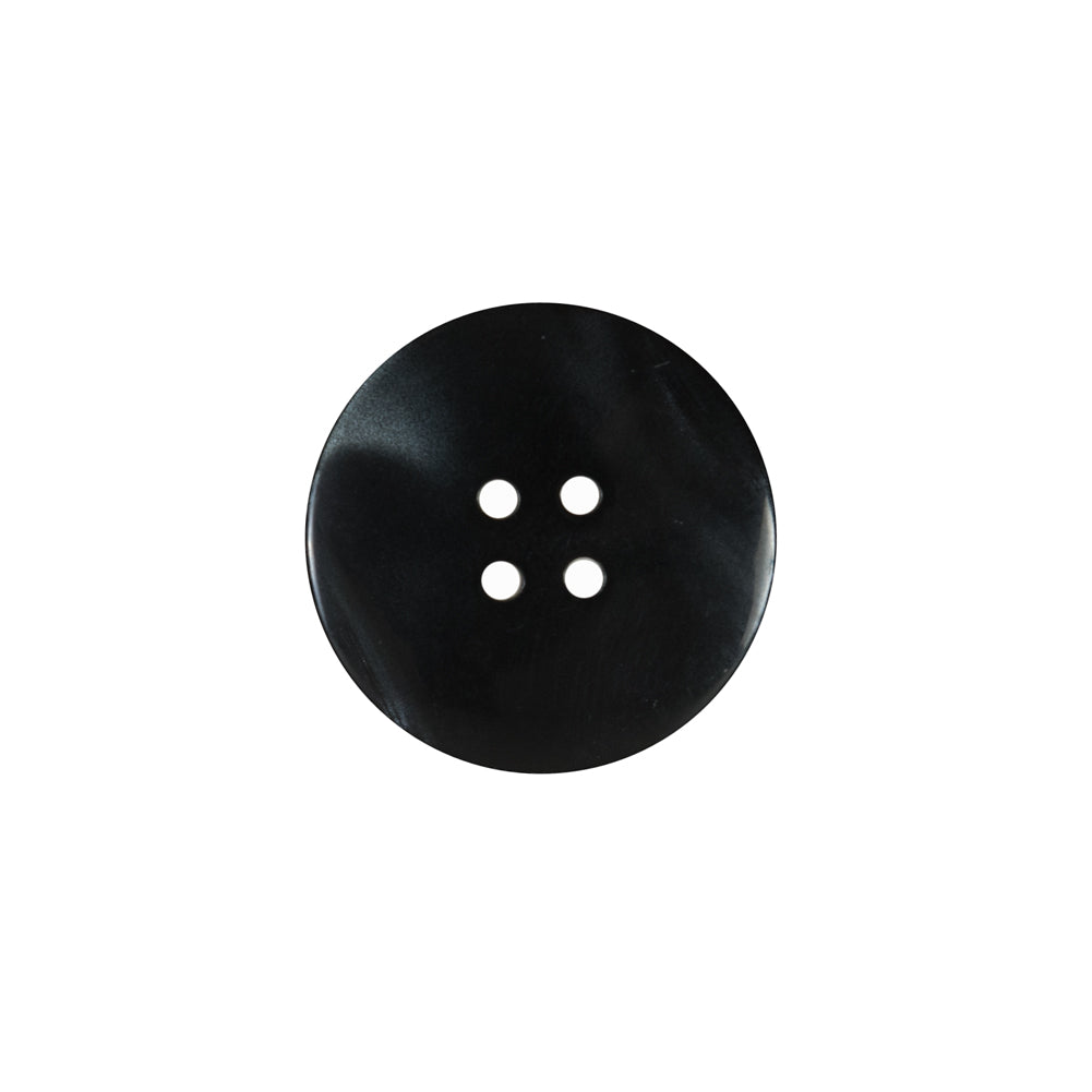 Black and Gold 4-Hole Button - 28L/18mm Detail Black and Gold 4-Hole Button - 28L/18mm Detail