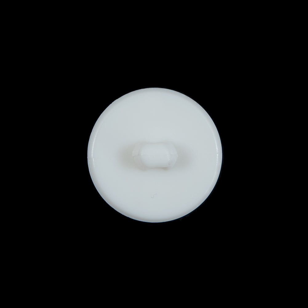 Italian White Shank Back Button - 30L/19mm Detail Italian White Shank Back Button - 30L/19mm Detail