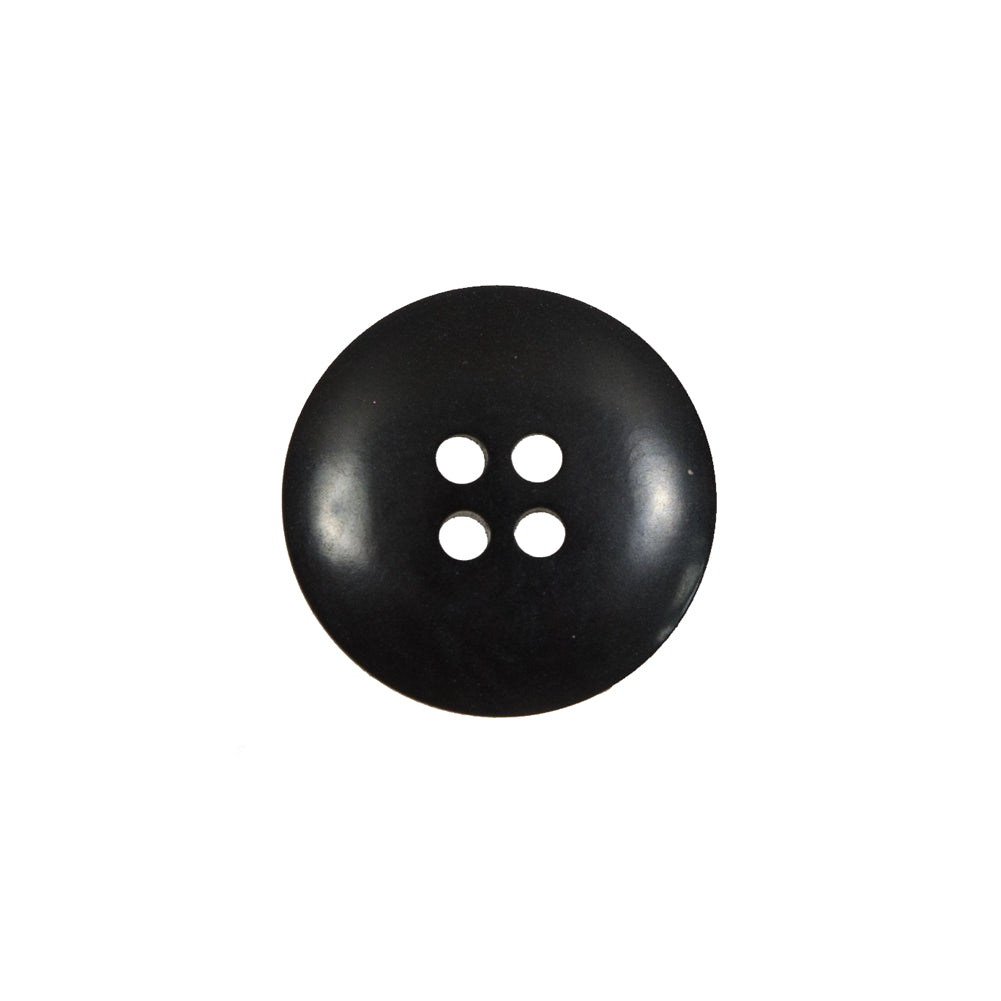 Black 4-Hole Plastic Button - 30L/19mm Detail Black 4-Hole Plastic Button - 30L/19mm Detail