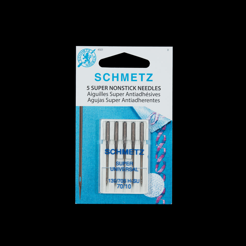Schmetz Super Nonstick Machine Needles - 70/10 - 5 ct Schmetz Super Nonstick Machine Needles - 70/10 - 5 ct