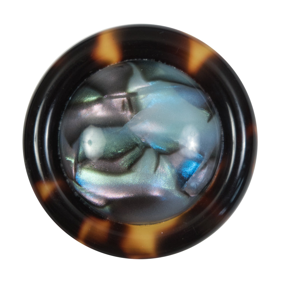 Multi-Color Domed Shank Back Button - 54L/34mm Multi-Color Domed Shank Back Button - 54L/34mm