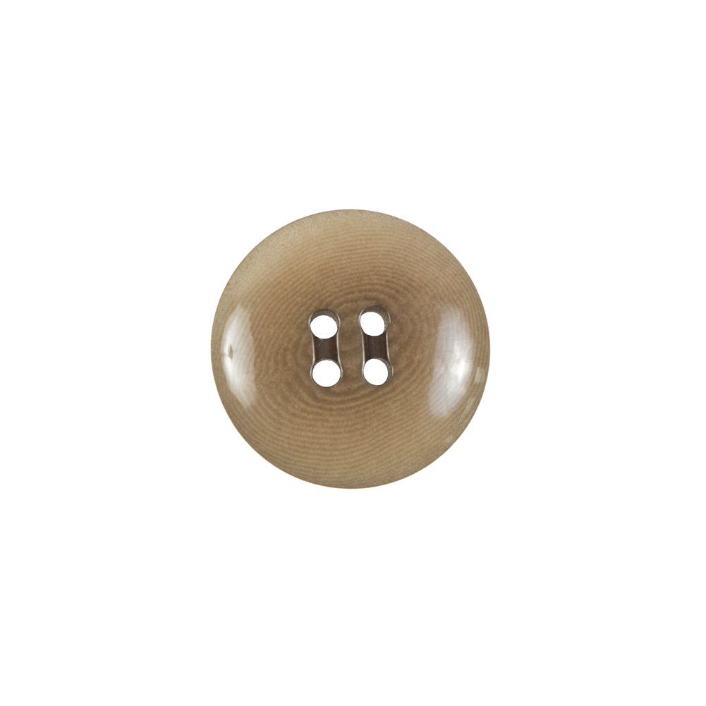 Fawn Horn 4-Hole Button - 24L/15mm Detail Fawn Horn 4-Hole Button - 24L/15mm Detail