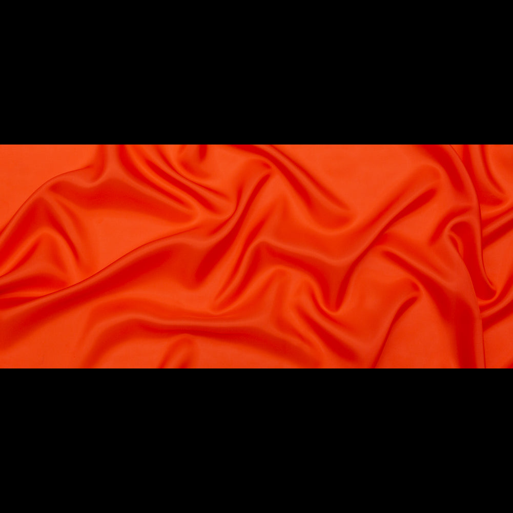 Lucidum Flame Orange Bemberg Lining - Folded Lucidum Flame Orange Bemberg Lining - Folded