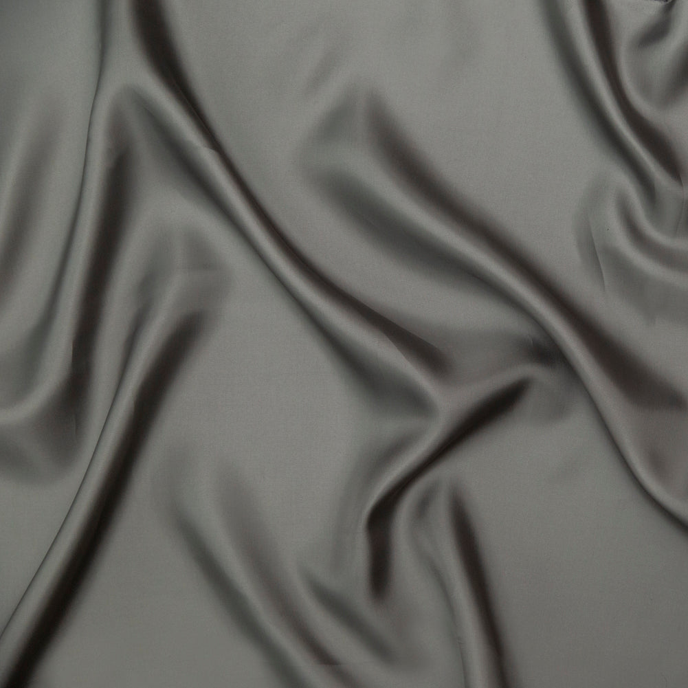 Lustro Medium Gray Twill Bemberg Lining Lustro Medium Gray Twill Bemberg Lining